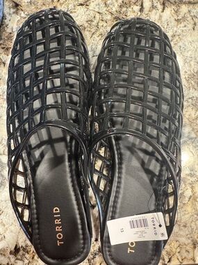 Torrid Black Jelly Mule